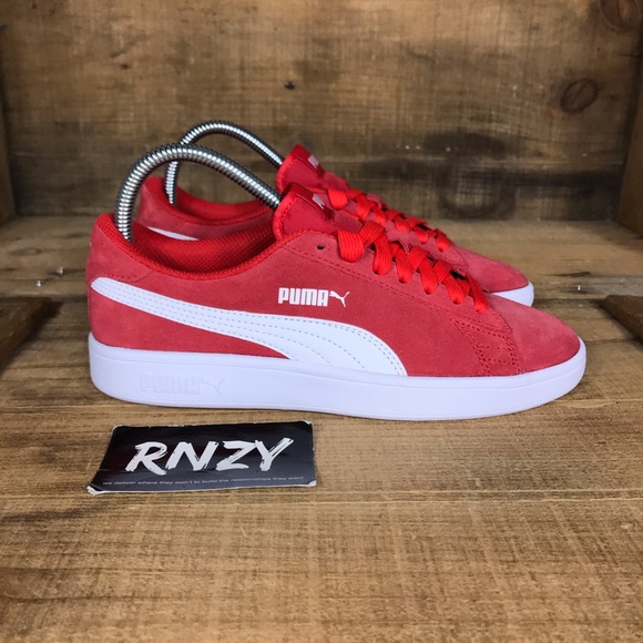 New Puma Smash V2 Suede Trainers 